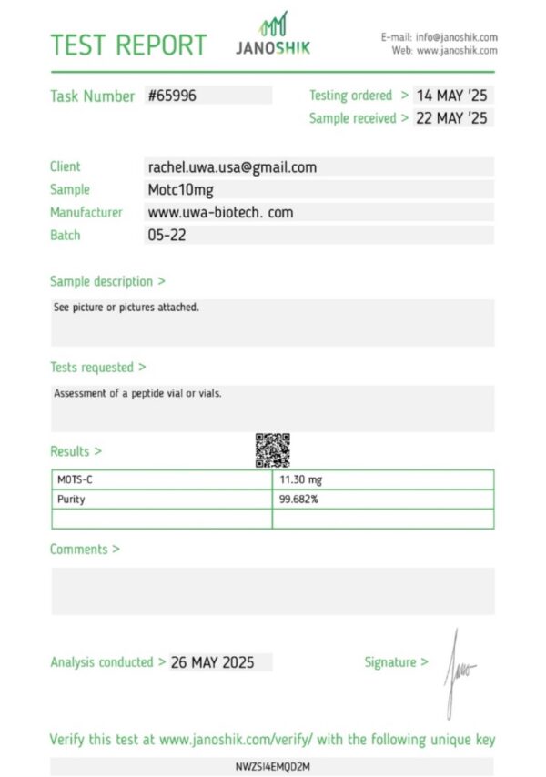 Mots-C 10mg - Image 2