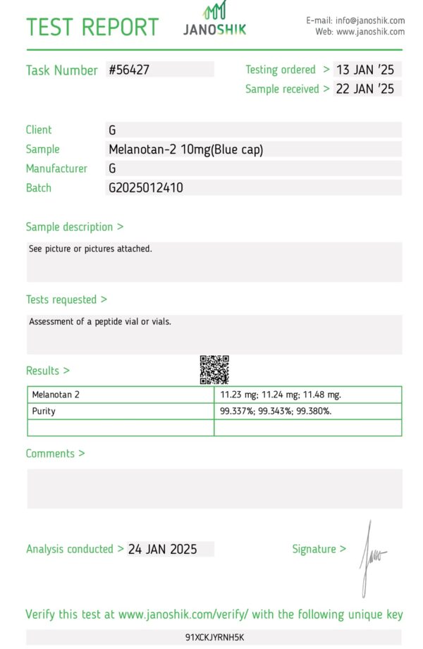 Melanotan-2 10mg - Image 2