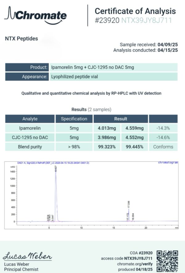 CJC/IPA 5/5mg - Image 2