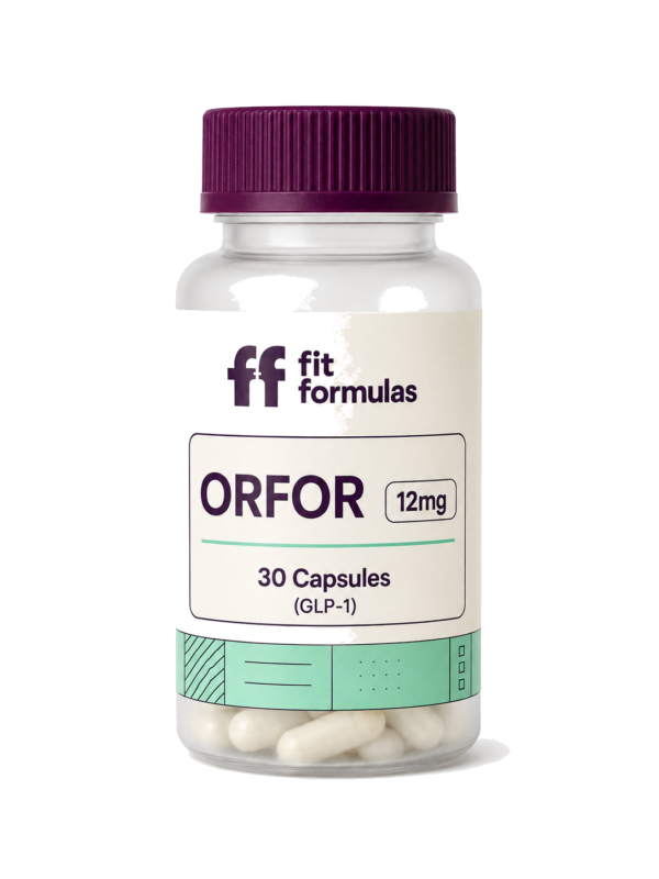 ORFOR 12mg 30 Capsules (GLP-1) - Fit Formulas research product